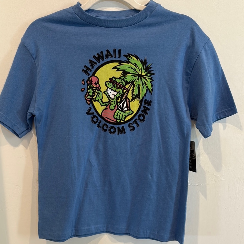 Volcom Kids Blue Graphic T-Shirt